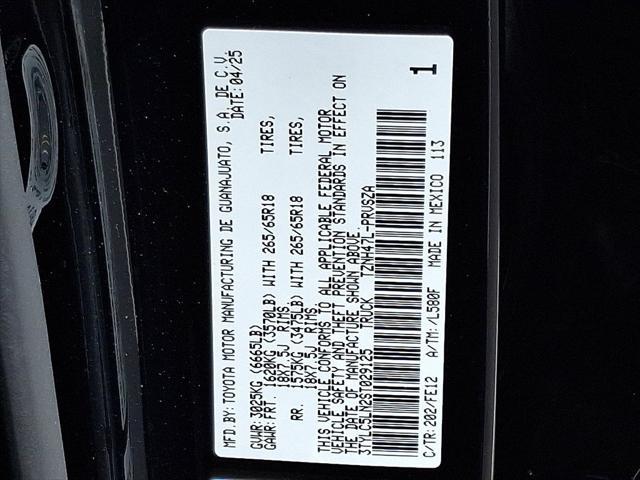 new 2025 Toyota Tacoma car, priced at $55,484