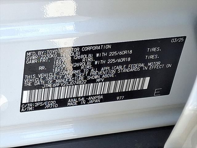 new 2025 Toyota RAV4 Hybrid car, priced at $44,847