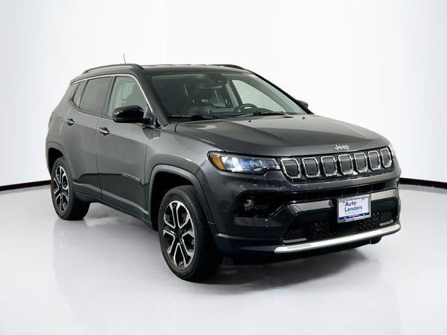 used 2022 Jeep Compass car, priced at $22,946