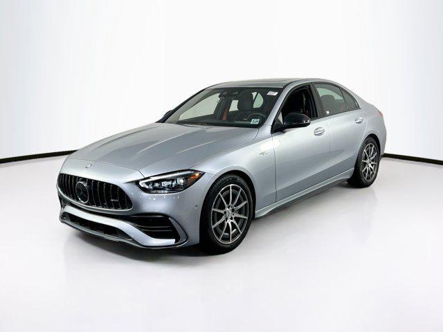 used 2024 Mercedes-Benz AMG C 43 car, priced at $58,691