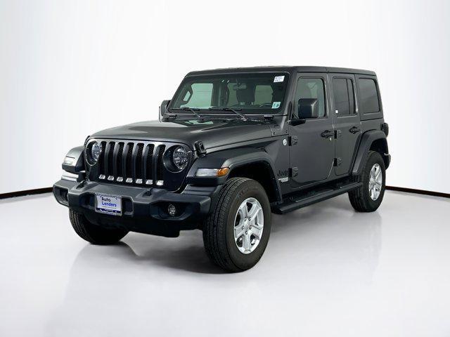 used 2021 Jeep Wrangler Unlimited car, priced at $32,170