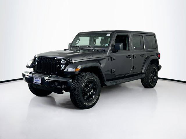 used 2021 Jeep Wrangler car, priced at $34,140