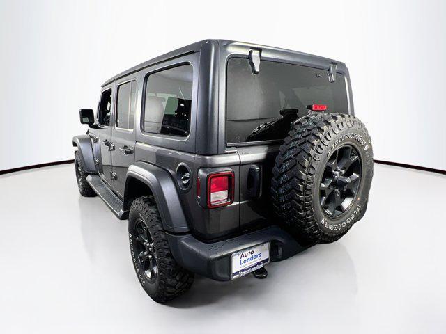 used 2021 Jeep Wrangler car, priced at $34,140