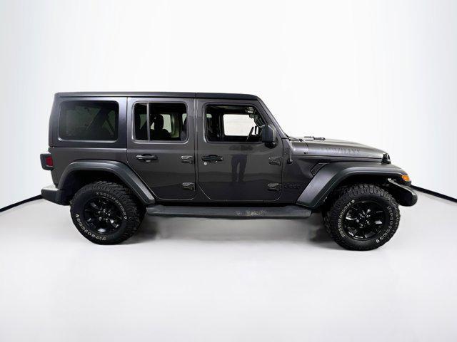 used 2021 Jeep Wrangler car, priced at $34,140