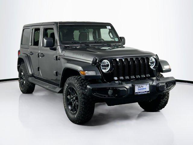 used 2021 Jeep Wrangler car, priced at $34,140