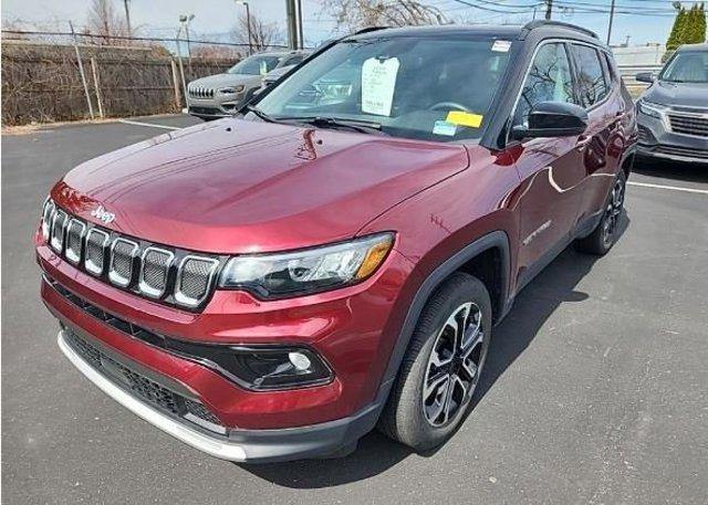 used 2022 Jeep Compass car, priced at $24,813