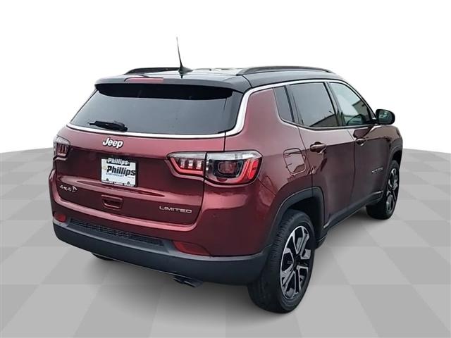 used 2022 Jeep Compass car, priced at $22,954