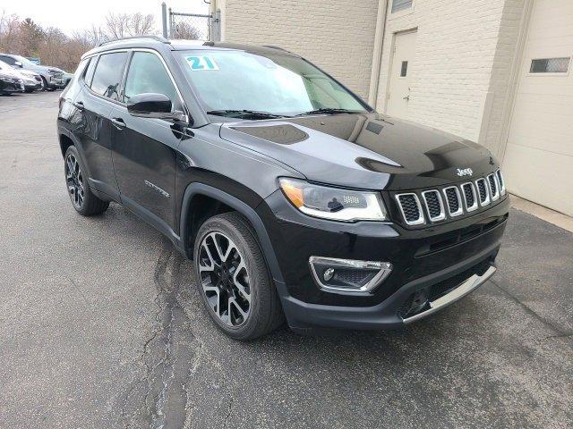 used 2021 Jeep Compass car, priced at $21,964