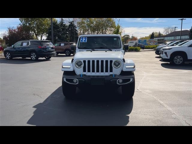 used 2022 Jeep Wrangler Unlimited 4xe car, priced at $33,670