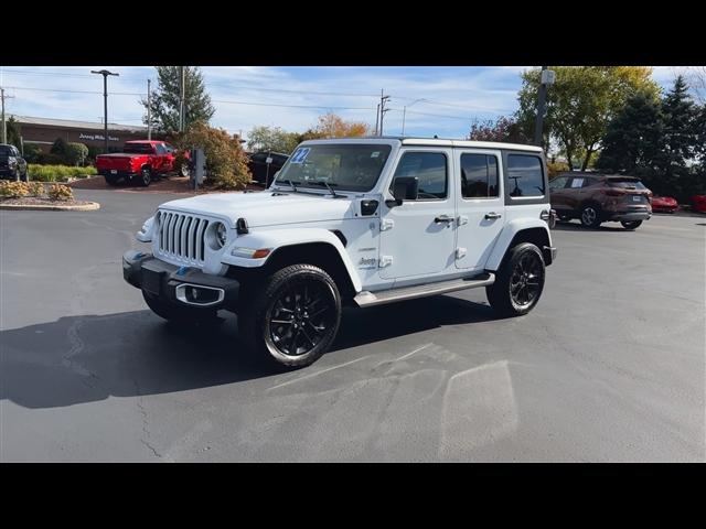 used 2022 Jeep Wrangler Unlimited 4xe car, priced at $33,670