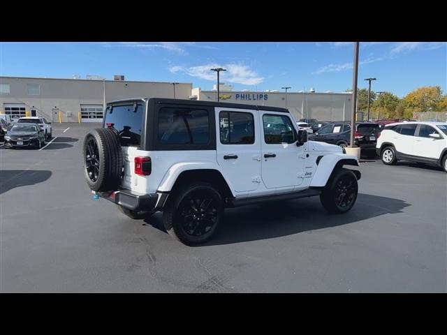 used 2022 Jeep Wrangler Unlimited 4xe car, priced at $33,670