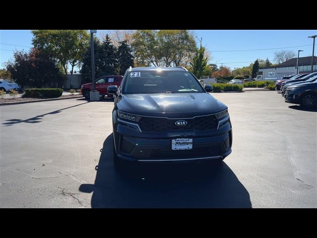 used 2021 Kia Sorento Hybrid car, priced at $22,220