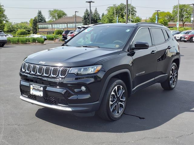 used 2024 Jeep Compass car, priced at $30,999