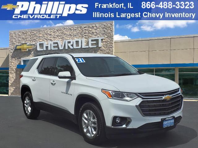 used 2021 Chevrolet Traverse car, priced at $28,890