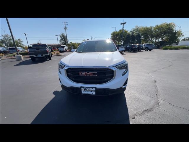 used 2021 GMC Terrain car, priced at $19,405