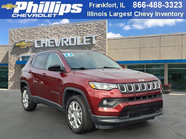 used 2022 Jeep Compass car, priced at $24,622