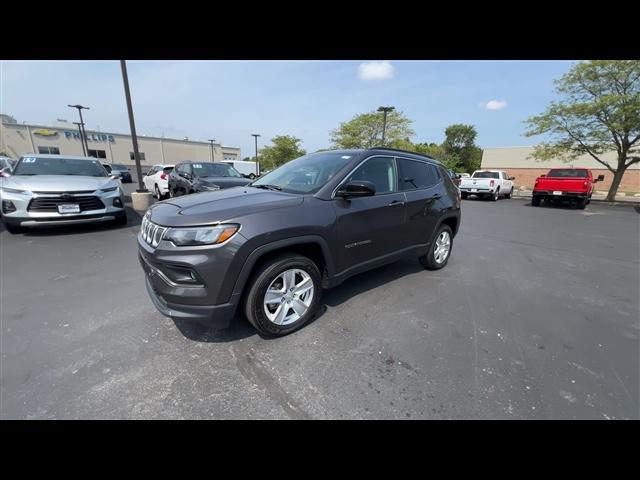 used 2022 Jeep Compass car, priced at $21,070