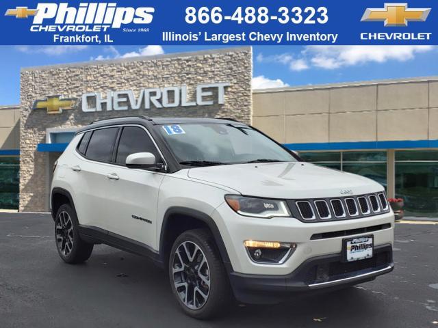 used 2018 Jeep Compass car, priced at $16,878