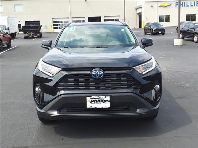 used 2021 Toyota RAV4 Hybrid car, priced at $34,273