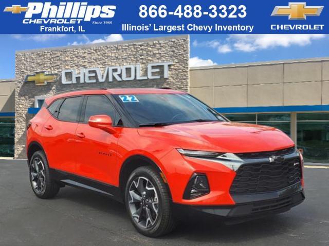 used 2022 Chevrolet Blazer car, priced at $30,398