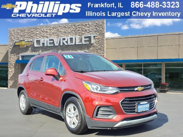 used 2021 Chevrolet Trax car, priced at $18,558