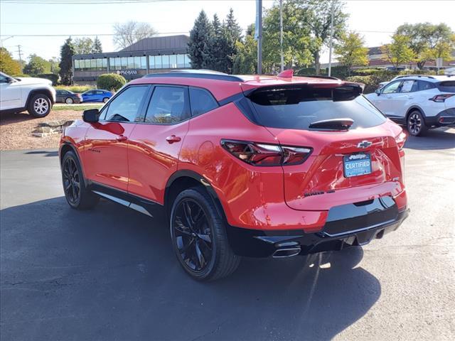 used 2021 Chevrolet Blazer car, priced at $33,917