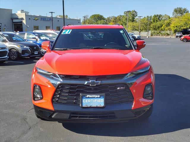 used 2021 Chevrolet Blazer car, priced at $33,917