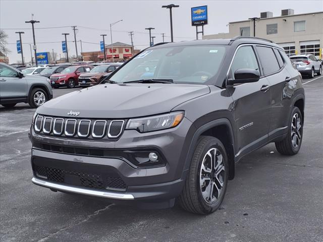 used 2022 Jeep Compass car, priced at $23,760