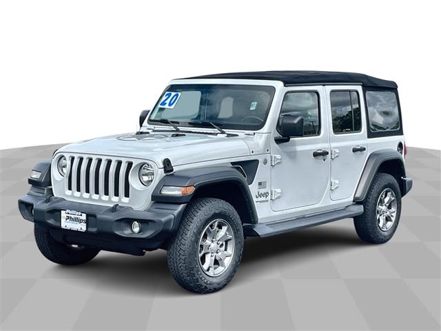 used 2020 Jeep Wrangler Unlimited car, priced at $27,000