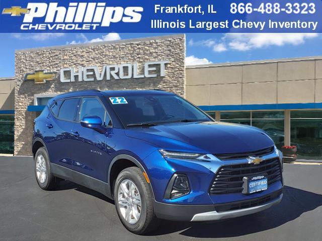 used 2022 Chevrolet Blazer car, priced at $27,736