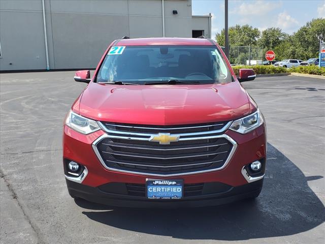 used 2021 Chevrolet Traverse car, priced at $30,439