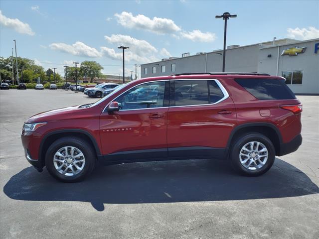 used 2021 Chevrolet Traverse car, priced at $30,439