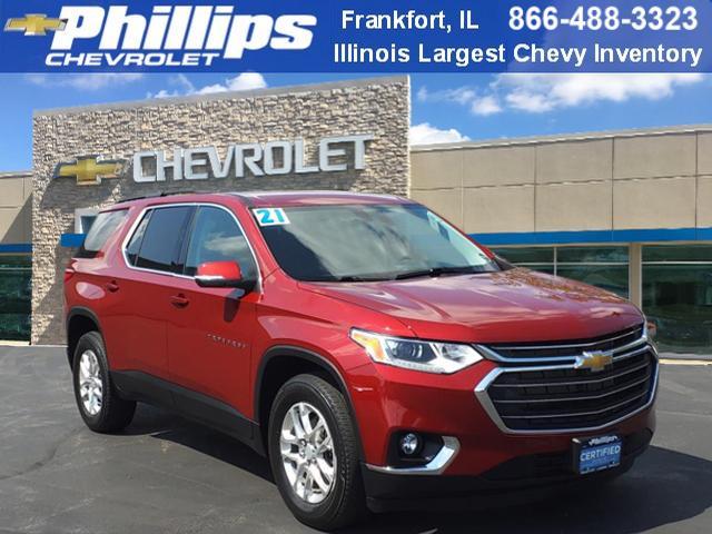 used 2021 Chevrolet Traverse car, priced at $30,439