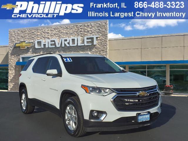 used 2021 Chevrolet Traverse car, priced at $26,222