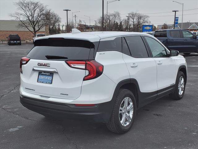 used 2024 GMC Terrain car, priced at $23,910