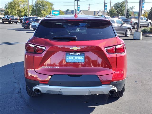 used 2021 Chevrolet Blazer car, priced at $24,612