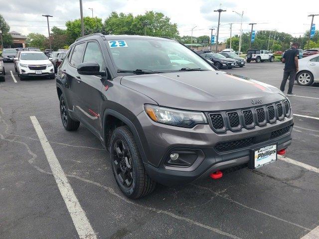 used 2023 Jeep Compass car, priced at $24,550