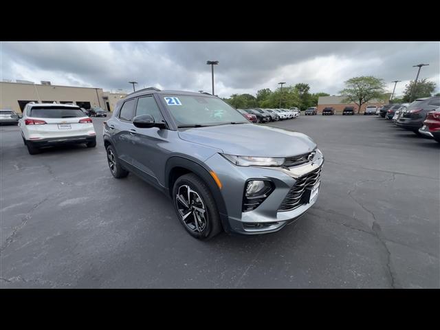used 2021 Chevrolet TrailBlazer car, priced at $23,356