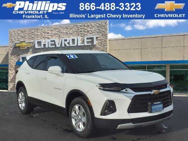 used 2022 Chevrolet Blazer car, priced at $21,999