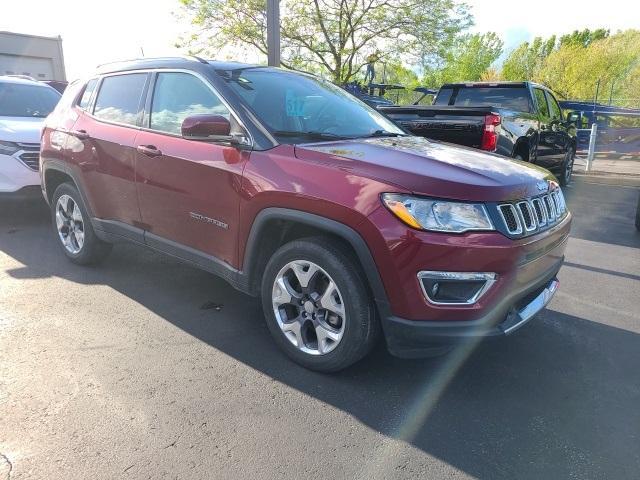 used 2021 Jeep Compass car, priced at $23,299