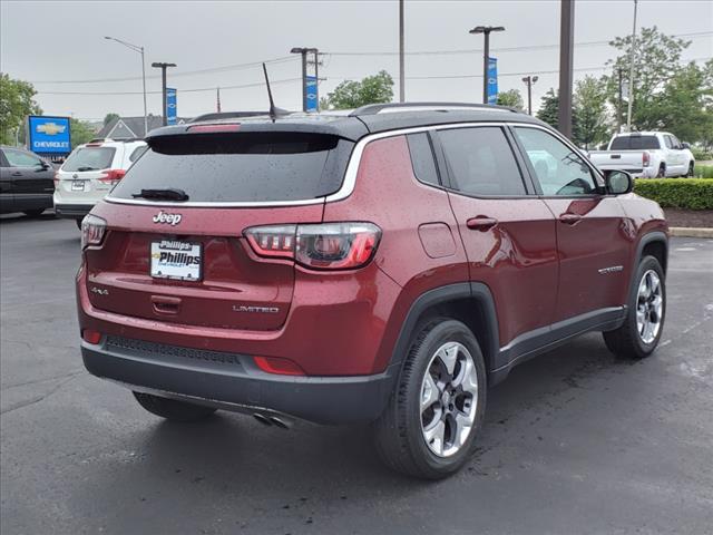 used 2021 Jeep Compass car, priced at $21,177