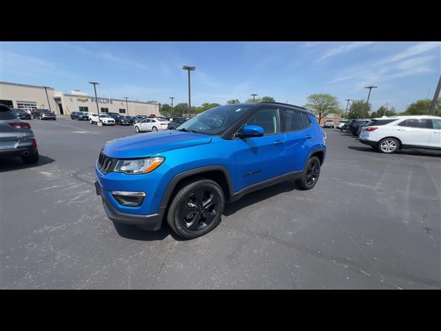 used 2021 Jeep Compass car, priced at $21,939