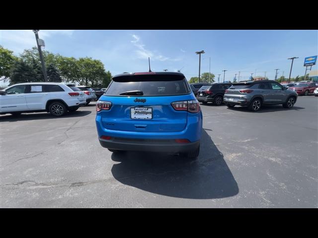 used 2021 Jeep Compass car, priced at $21,939