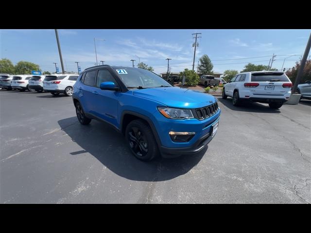 used 2021 Jeep Compass car, priced at $21,939