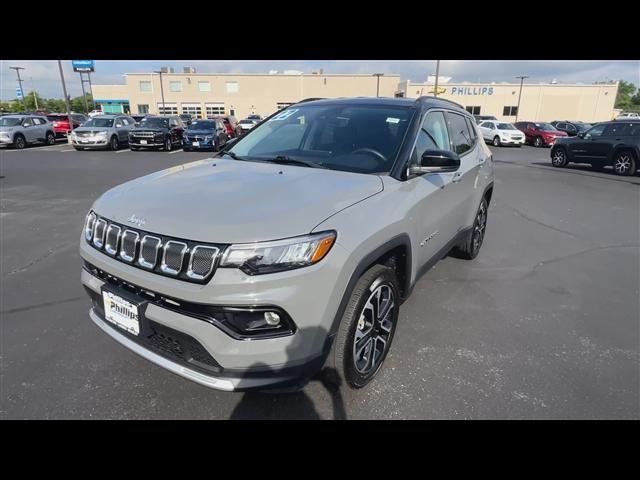 used 2022 Jeep Compass car, priced at $23,806