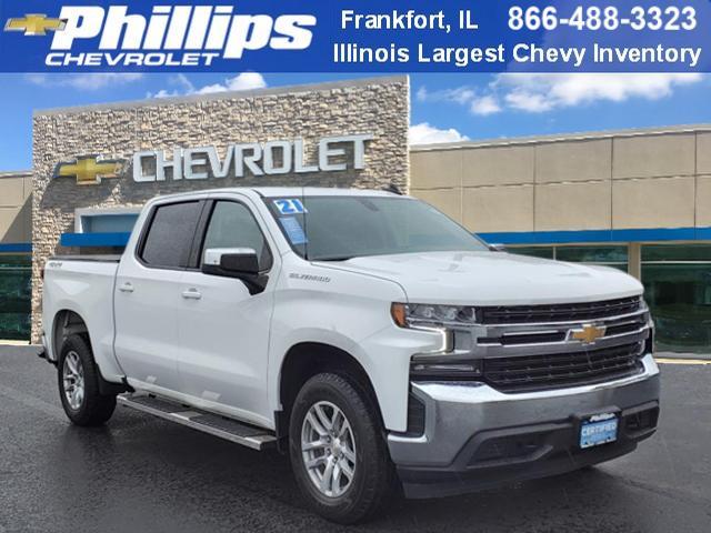 used 2021 Chevrolet Silverado 1500 car, priced at $33,399