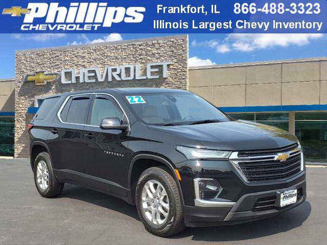 used 2022 Chevrolet Traverse car, priced at $23,999