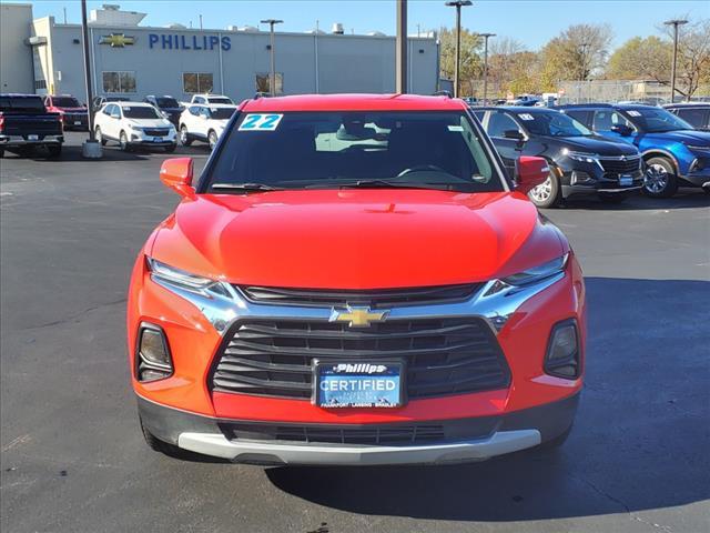 used 2022 Chevrolet Blazer car, priced at $21,794