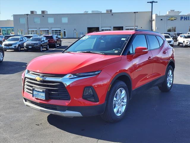 used 2022 Chevrolet Blazer car, priced at $21,794