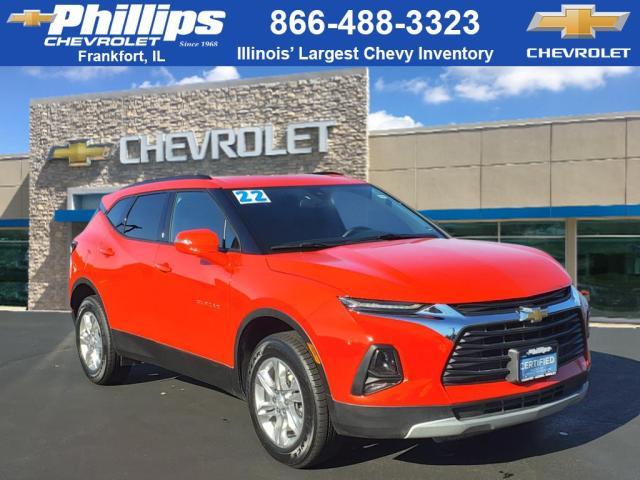 used 2022 Chevrolet Blazer car, priced at $22,960